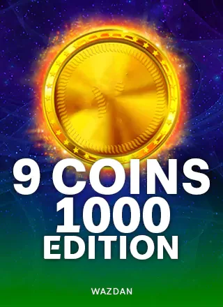 ภาพปกเกมสล็อต 9 Coins 1000 Edition ค่าย Wazdan